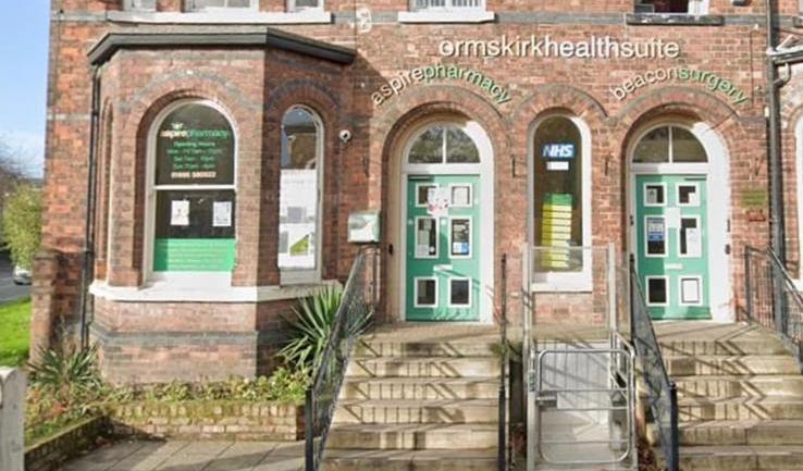 Aspire Pharmacy Ormskirk shopfront